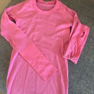 Pink Long Sleeve Top